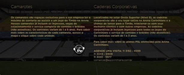 rea Club - Arena Corinthians