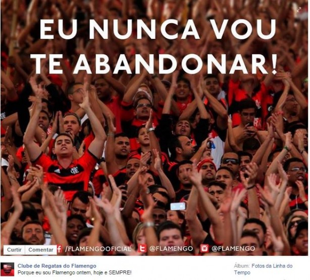 Salve o Corinthians! Torcedores do Flamengo agradecem a 'força' para título