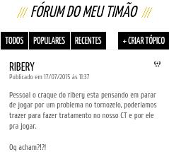 Ribery! " O que acham "