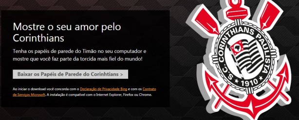 Corinthians acordo Microsoft